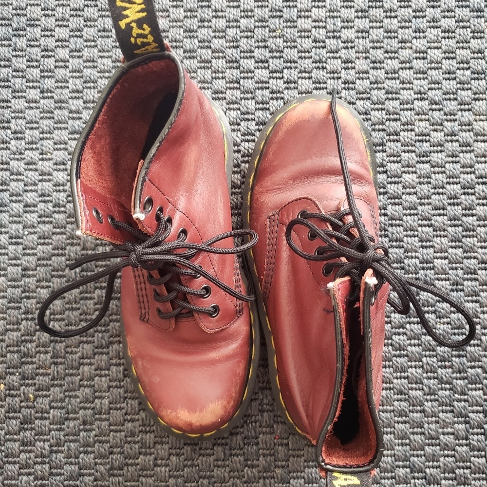 Dr. Martens Air Wair Burgundy- 7